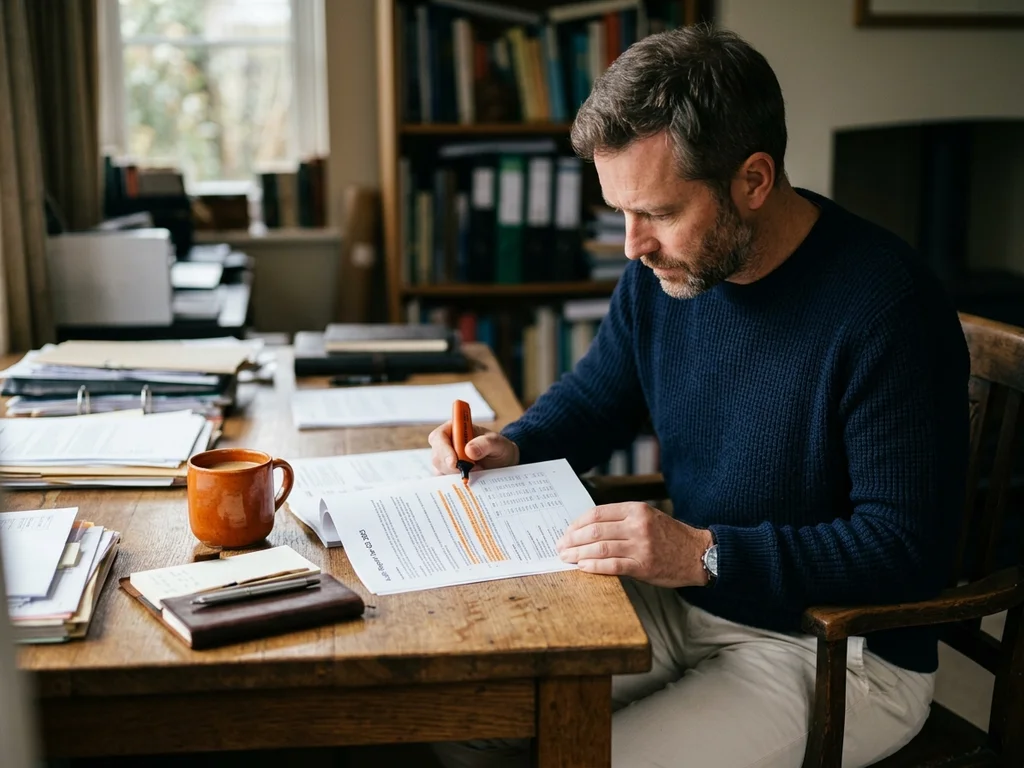 Consultant SEO analysant les données d'un audit de référencement local pour une stratégie personnalisée.